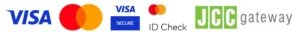 Visa, Mastercard, Visa Secure, Mastercard ID Check and JCC gateway
